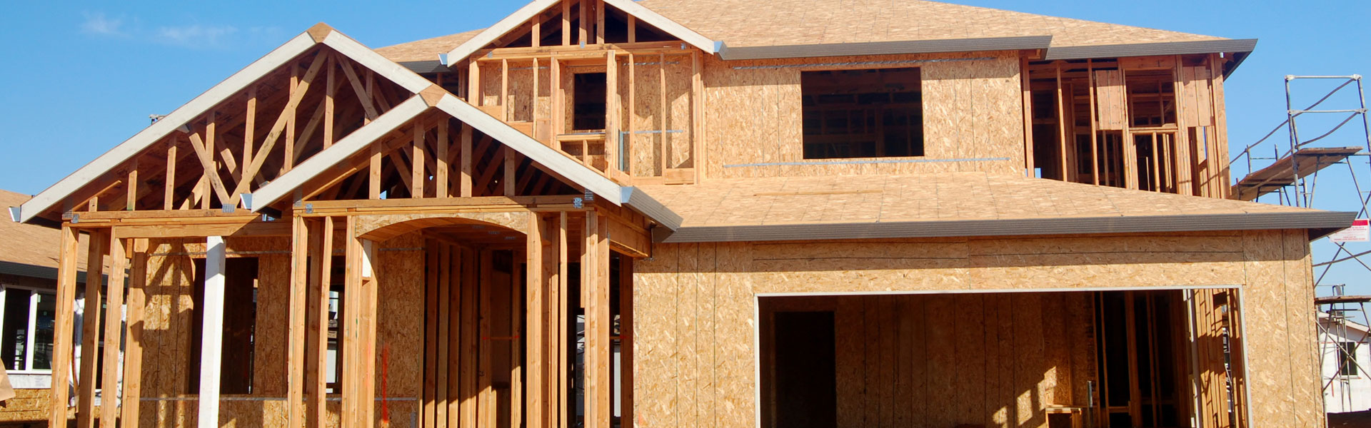 Home being constructed